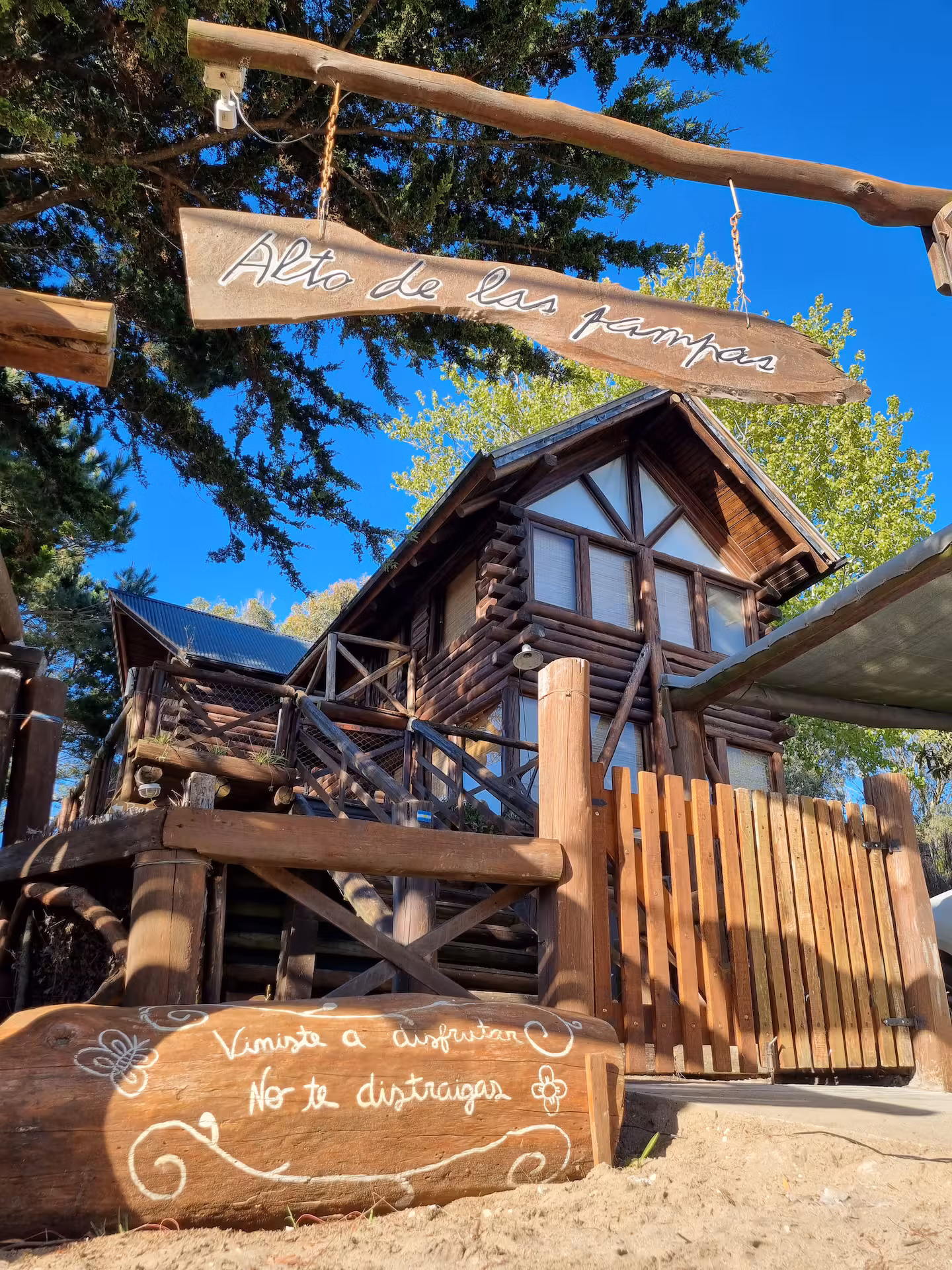 View of Cabaña entera